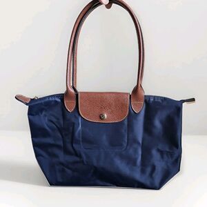 Longchamp Le Pliage Tote Bag - Navy (Medium)